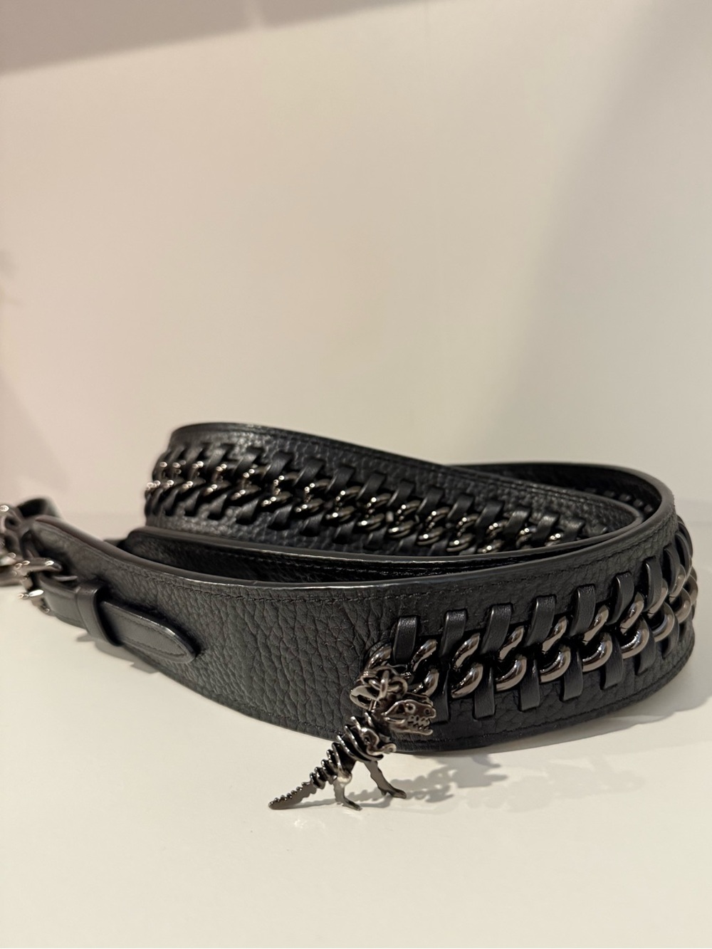 Coach Gunmetal Rexy Novelty Strap